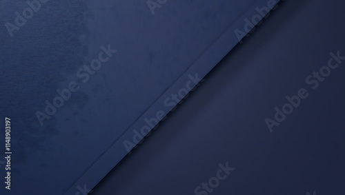 Wallpaper Mural Navy blue paper texture with minimalist design and luxury backdrop Rich material with clean sheet structure and dark gradient effect Modern, elegant spread Torontodigital.ca