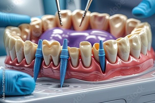 Advanced Dental Implants and Three-Dimensional Visualization for Oral Health Restoration