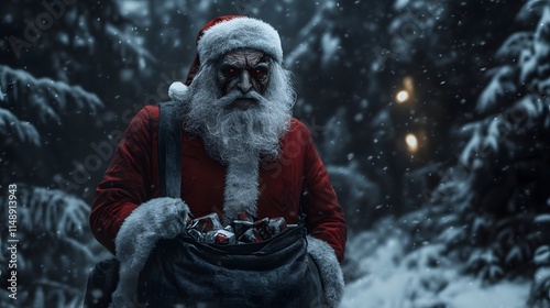 Twisted Santa Claus with Cursed Gifts