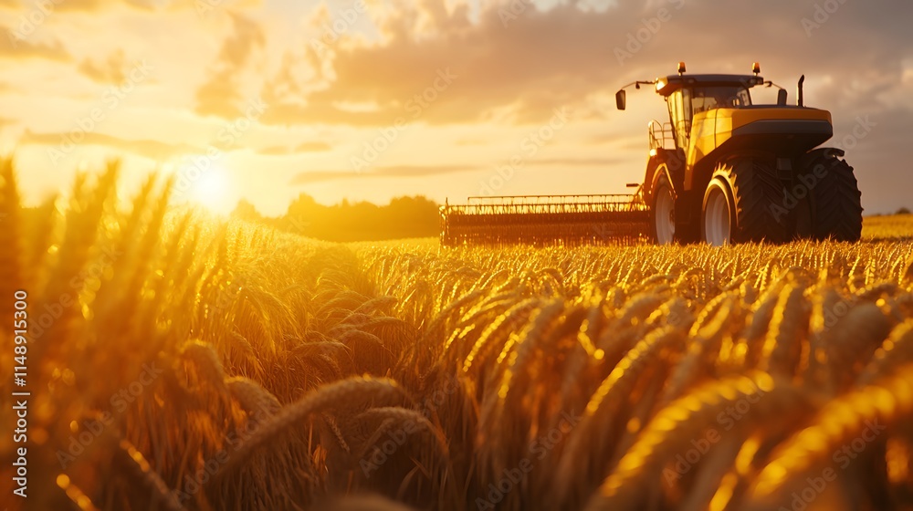 Fototapeta premium Modern Sustainable Farming Technology