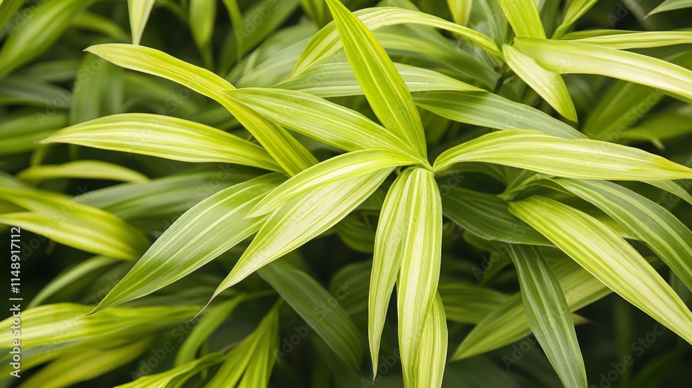 Vibrant Green and Yellow Leaf Patterns from Tropical Foliage Vibrant Green and Yellow Leaf Patterns from Tropical Foliage
