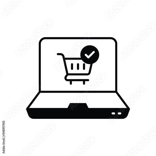 Order confirmation vector icon