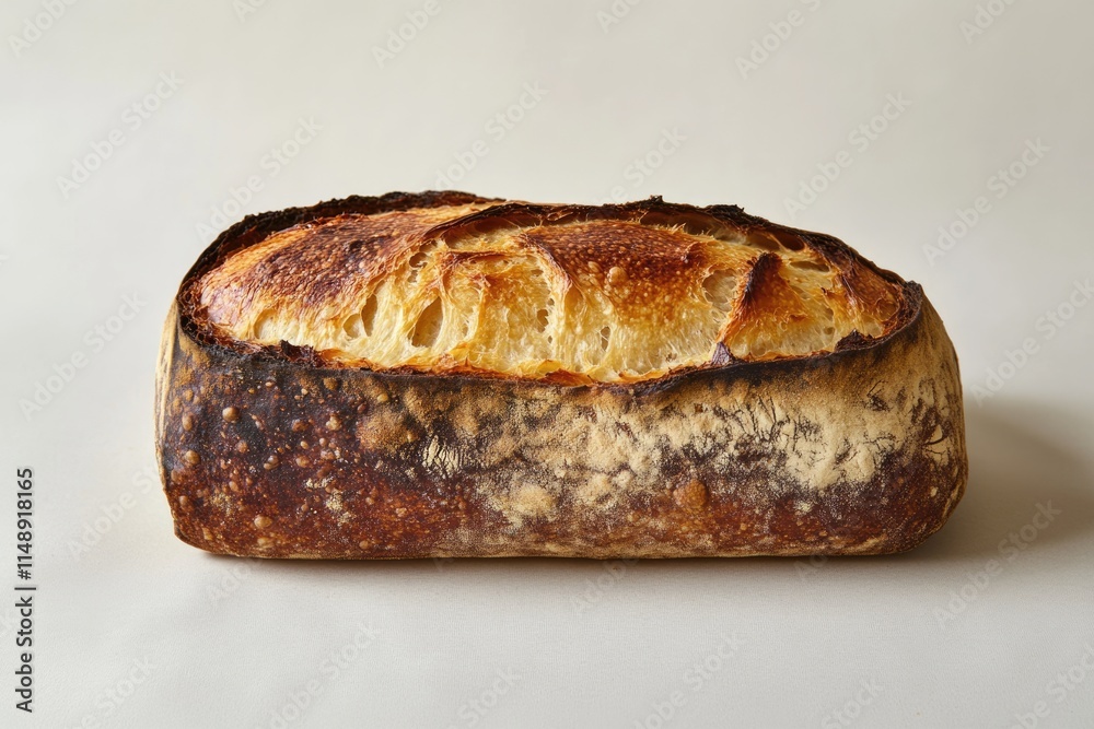 Artisan sourdough bread with a crispy crust and airy interior, perfectly baked. Artisan sourdough bread with a crispy crust and airy interior, perfectly baked.
