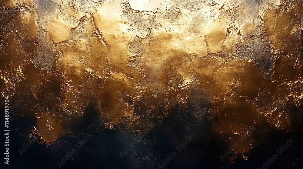 Cracked Texture Abstract Gold Pattern Background Cracked Texture Abstract Gold Pattern Background