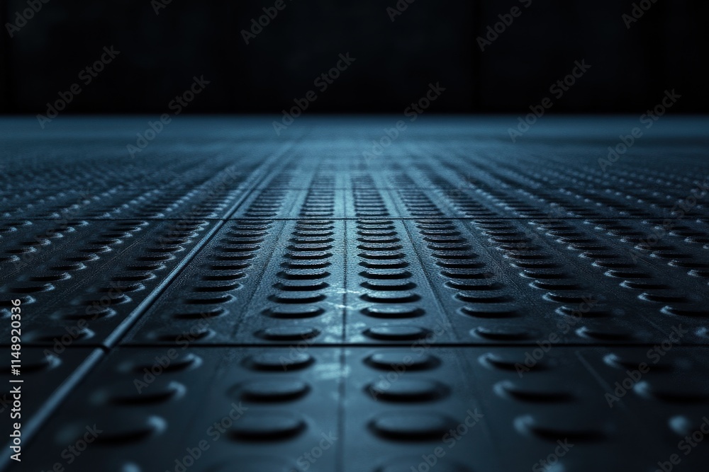 Fototapeta premium Dark background with a rubber surface