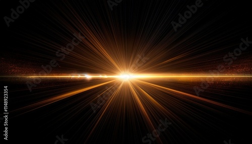 Wallpaper Mural lens flare glowing spark light effect laser beams horizontal light rays beautiful light flares Torontodigital.ca