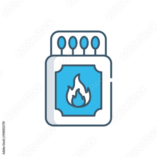 Matchbox vector icon
