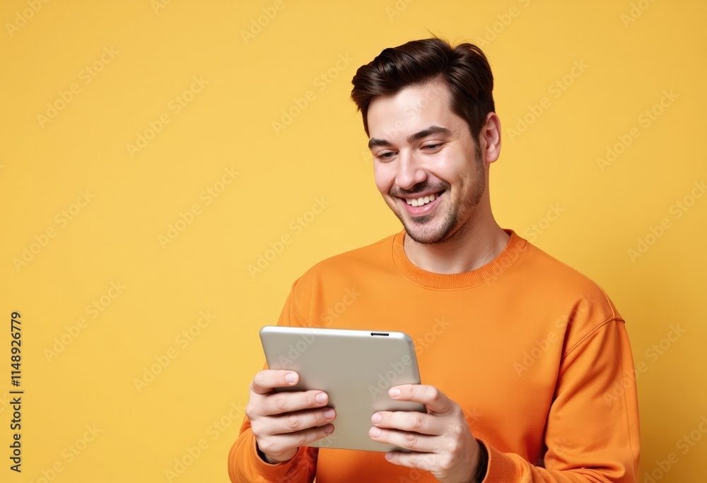 man with tablet man with tablet