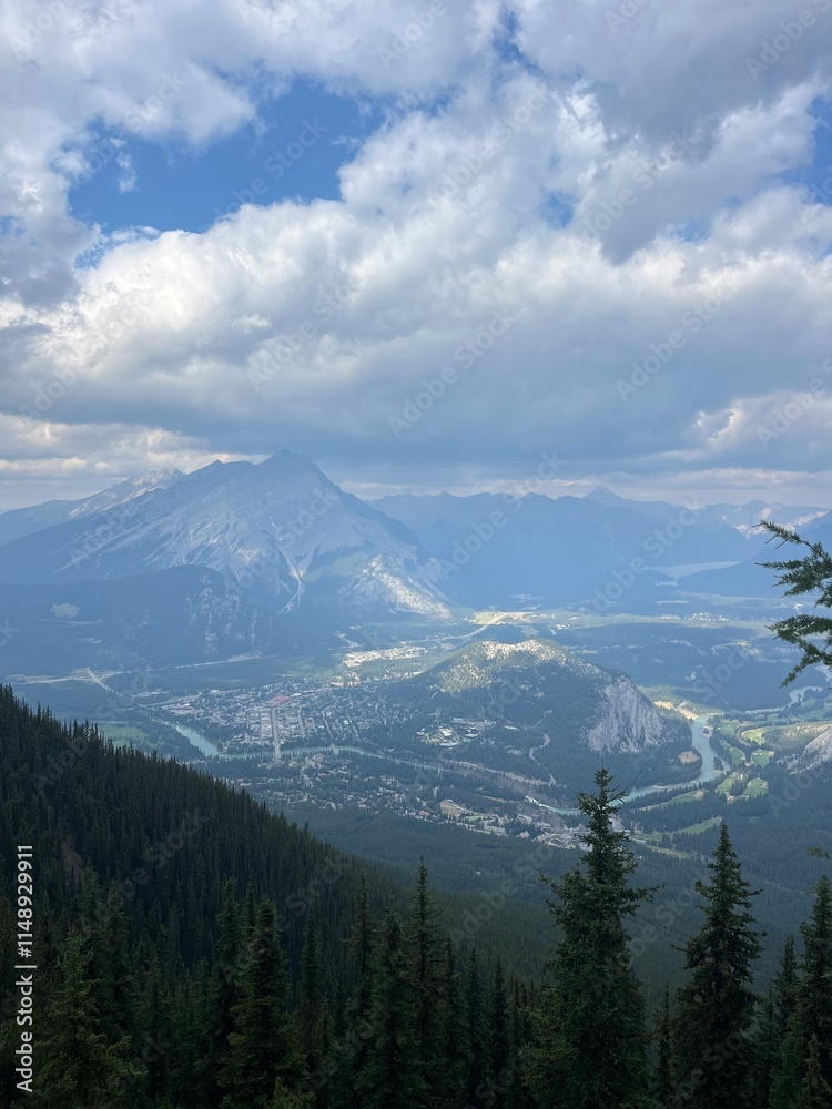 Obraz premium Canadian Rockies, Alberta, Canada