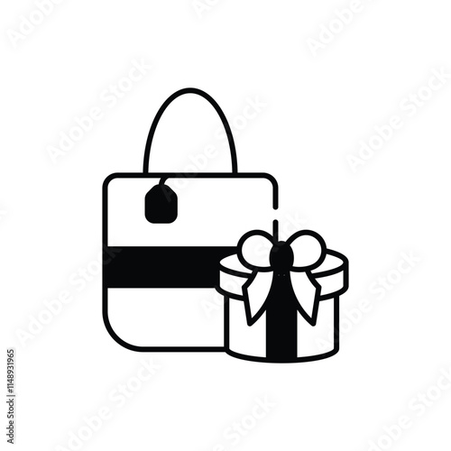 Gift Bag vector icon