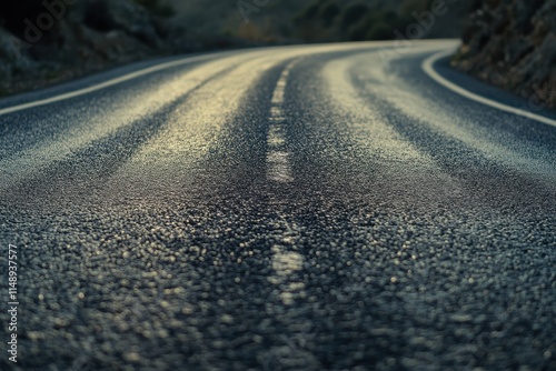 Wallpaper Mural Paved roadway surface Torontodigital.ca