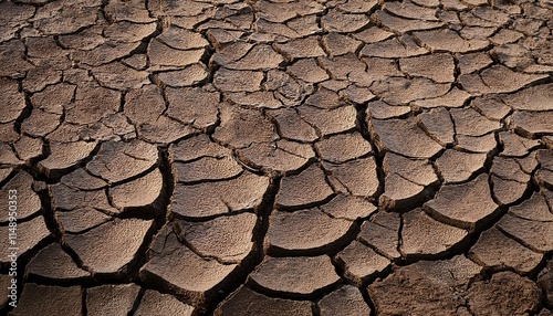 nature ground background texture of dried land soil