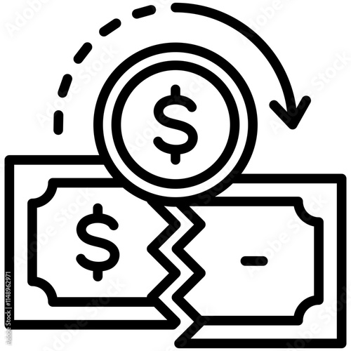 Bankruptcy Icon