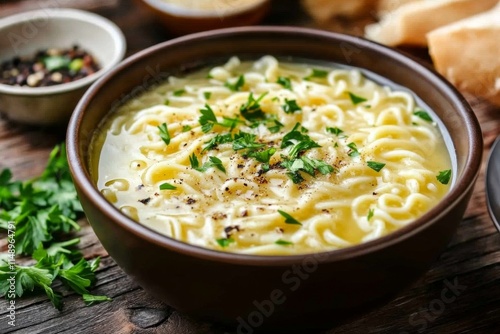 Creamy Noodle Soup - Hearty and Delicious