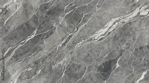 Polished grey and white marble texture