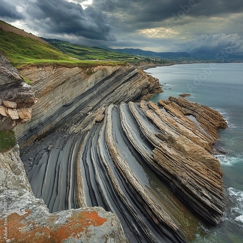 Flysch Coast, Zumaia photo