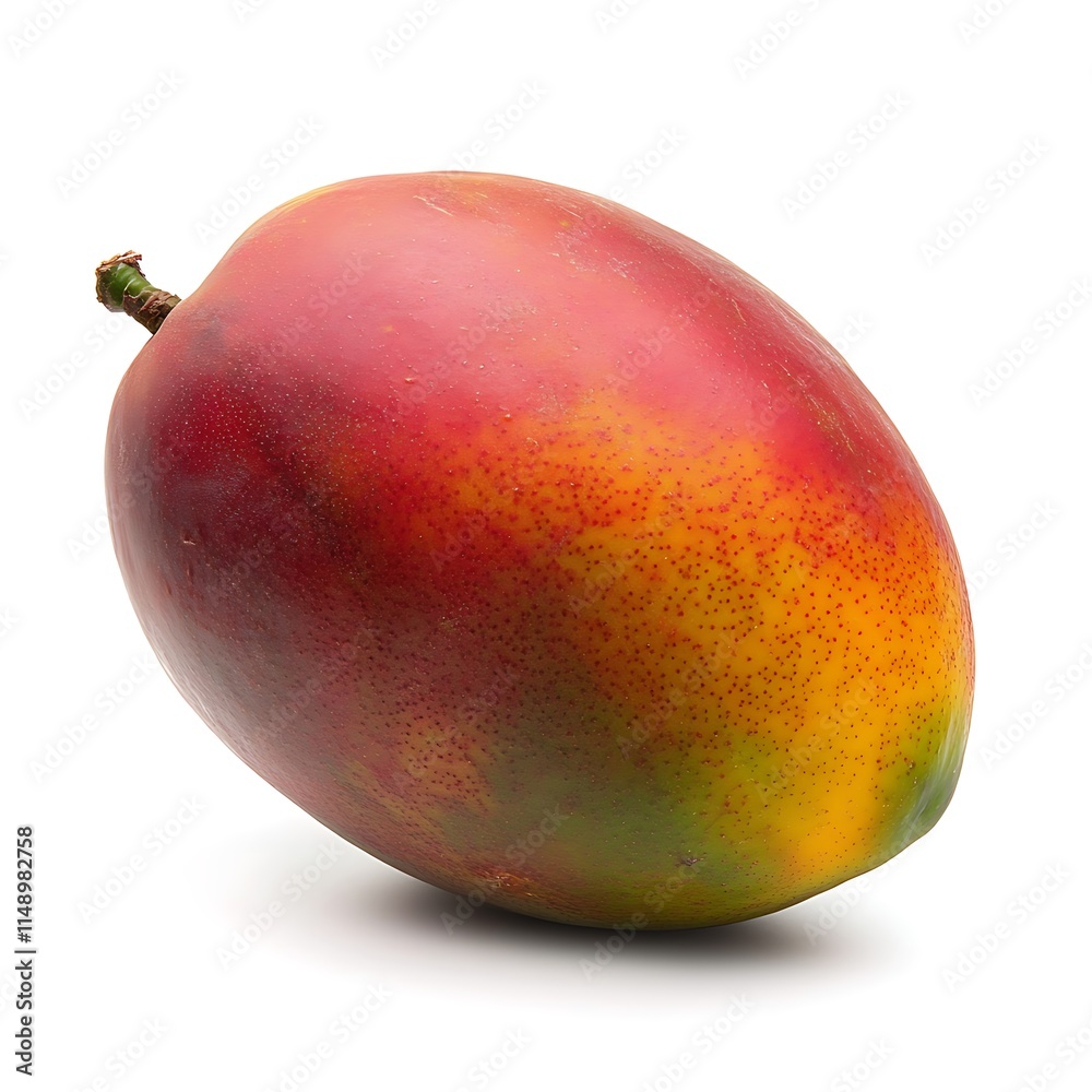 Obraz premium mango isolated on white background 