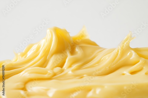 butter isolated on white background 