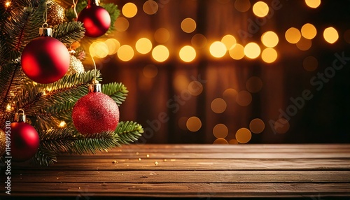 wooden chrismas bg