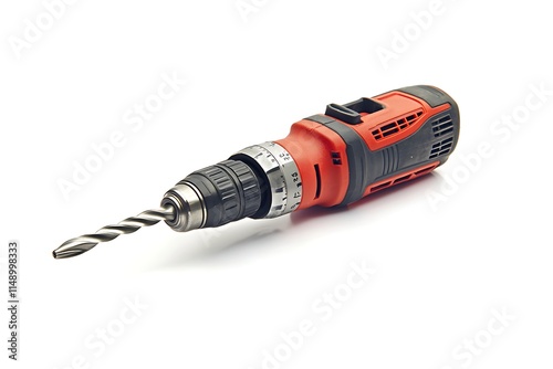 drill isolated on white background 