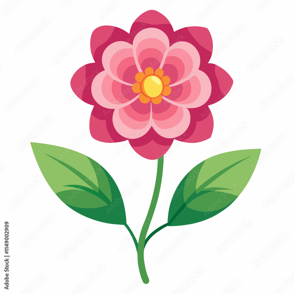 A flower, simple and beautiful ,white background A flower, simple and beautiful ,white background