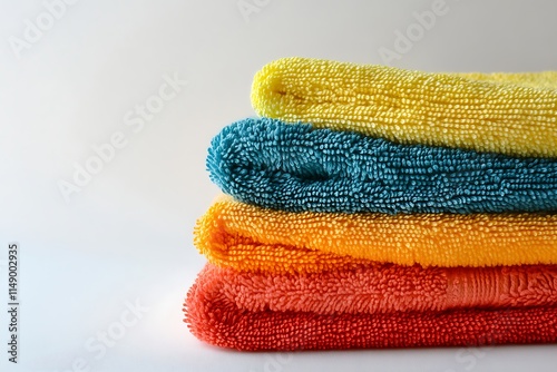 towel isolated on white background 