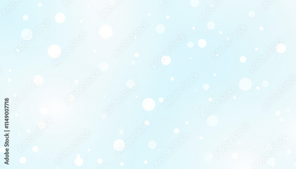 Soft blue background with translucent bubbles creating a calming and cheerful atmosphere Soft blue background with translucent bubbles creating a calming and cheerful atmosphere