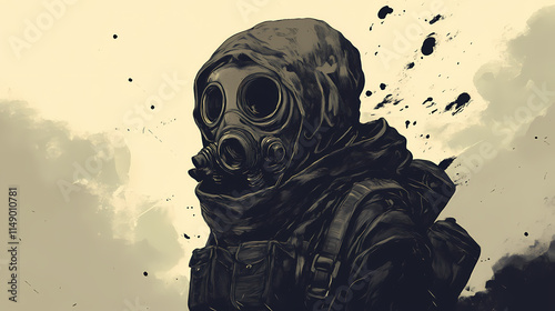 Scorched stalwart. Stalwart. Illustration