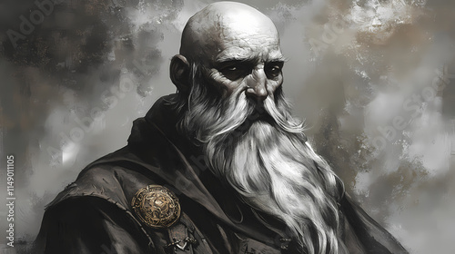 Slate stalwart. Stalwart. Illustration