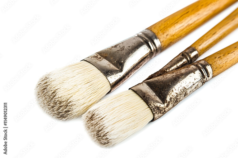 Fototapeta premium pastry brush isolated on white background 