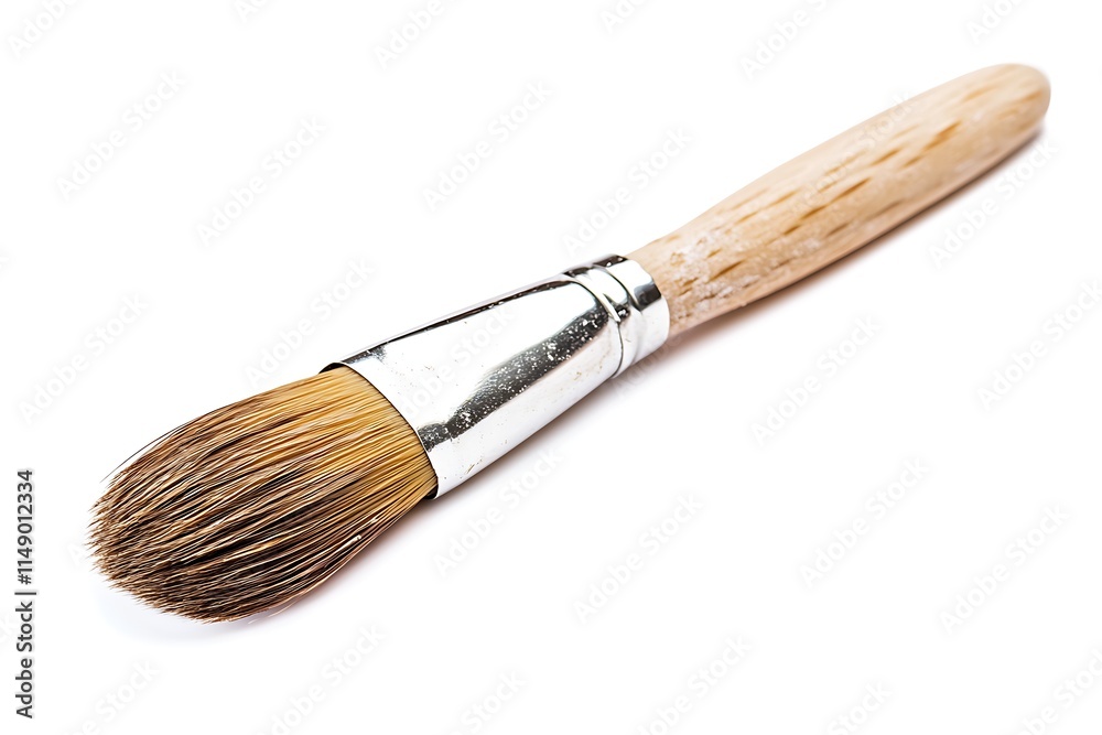 pastry brush isolated on white background pastry brush isolated on white background