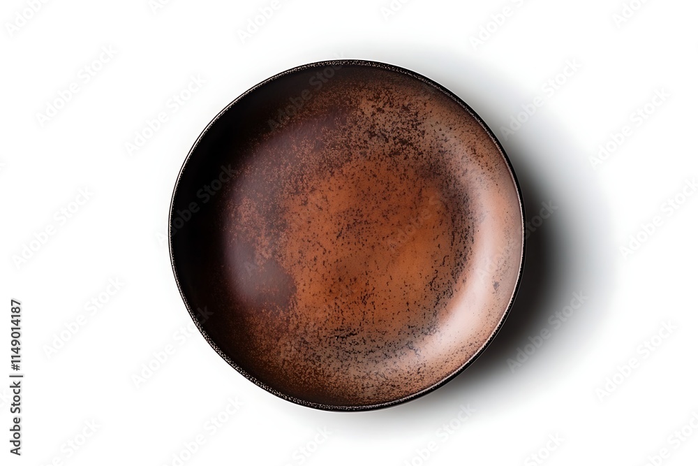 plate isolated on white background plate isolated on white background