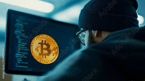 bitcoin hacker photo