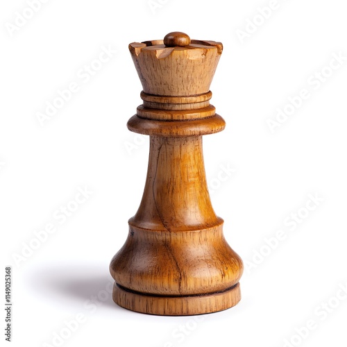 chess piece isolated on white background 