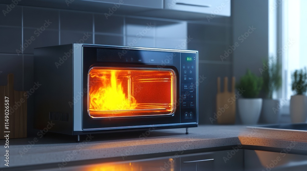 Microwave Fire Microwave Fire