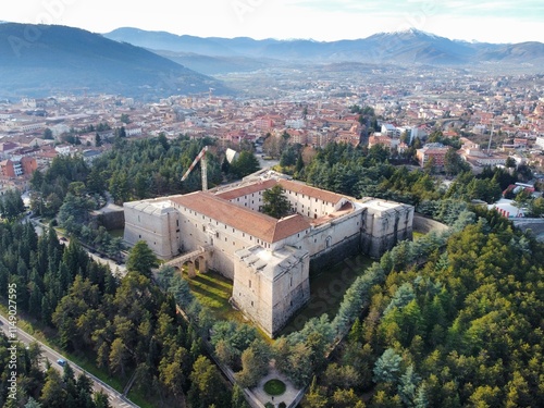 Fotografía Spanish Castle at L'Aquila, Abruzzo, Italy