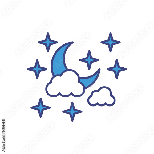 Midnight Starry Sky