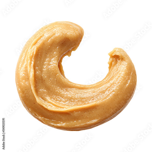 Palatable Cashew Butter Isolated On Transparent Background