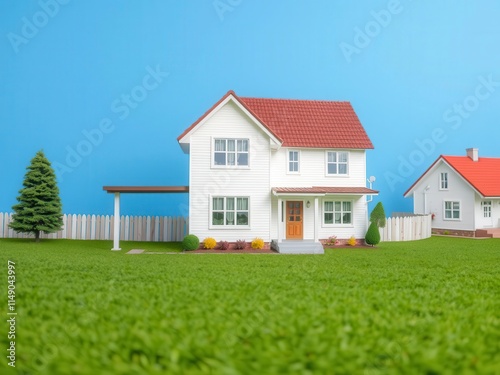 Wallpaper Mural A stock photo showcasing the home purchase process, with images of house hunting, mortgage approval, closing paperwork, and keys being handed over, ownership, keys Torontodigital.ca