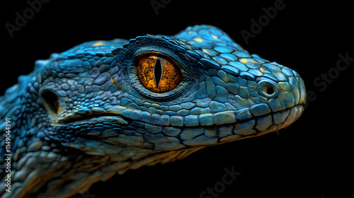 The basilisk an ai generated image. Basilisk. Illustration