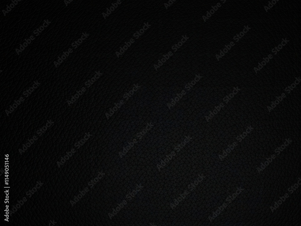 Black leather texture with fine grain detail and subtle sheen, modern, macro Black leather texture with fine grain detail and subtle sheen, modern, macro