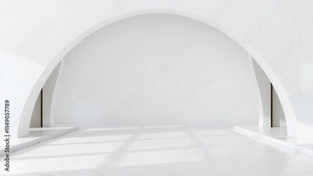 Fototapeta premium Panoramic white marble stone texture background for elegant design projects, minimalist, elegant, smooth