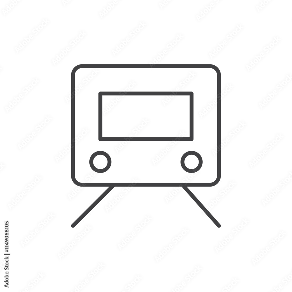 Train icon Vector logo set flat Train icon Vector logo set flat