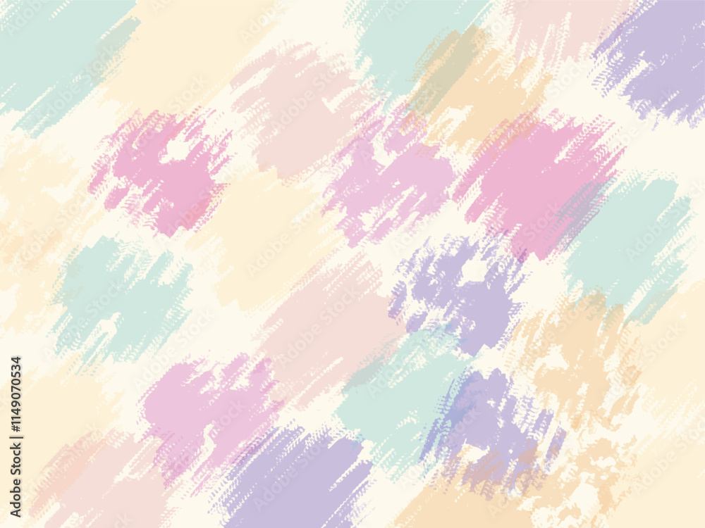 watercolor vector art background for cards, flyer, poster, banner and cover design. Hand drawn illustration for Valentines Day. Watercolour brush strokes. 