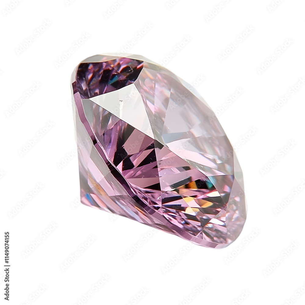 Sparkling Pink Diamond Gemstone Luxury Jewelry Brilliant Cut Precious Stone Facet Spa Sparkling Pink Diamond Gemstone Luxury Jewelry Brilliant Cut Precious Stone Facet Spa