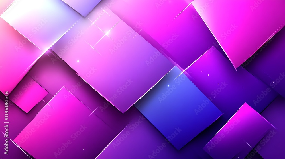 Abstract Geometric Design With Purple And Pink Hues Abstract Geometric Design With Purple And Pink Hues