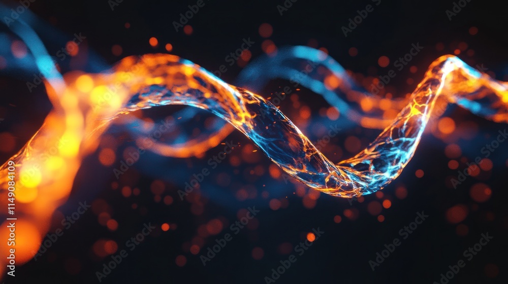 Abstract Flowing Light Abstract Flowing Light