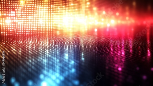 Wallpaper Mural Abstract Colorful Light Show Stage Background Torontodigital.ca