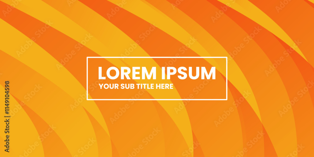 Orange and yellow curved lines create a flowing design. Abstract orange background with lines and curves for business or web design Orange and yellow curved lines create a flowing design. Abstract orange background with lines and curves for business or web design