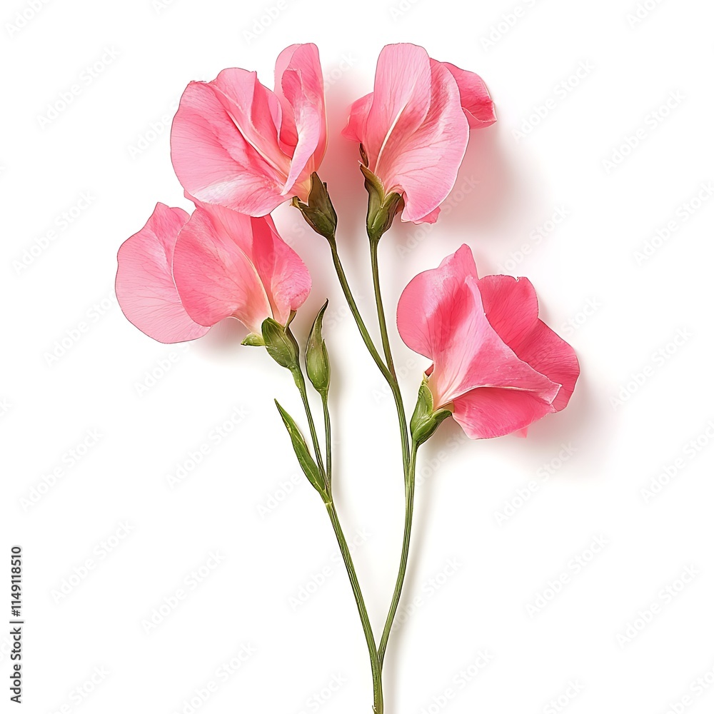 red rose petals scattered isolated on white background red rose petals scattered isolated on white background